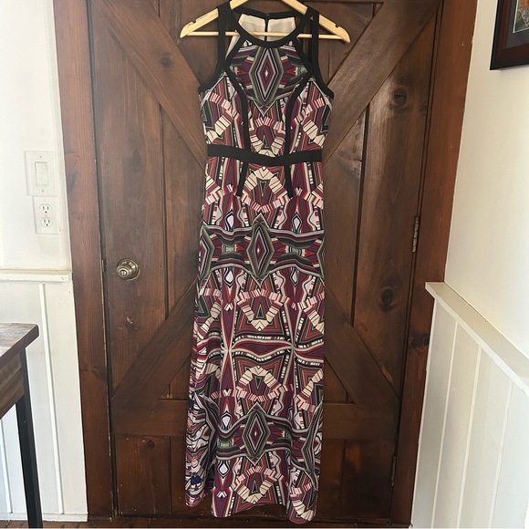 Geometric Patterned Maxi Dress Sabine - Picture 1 of 10
